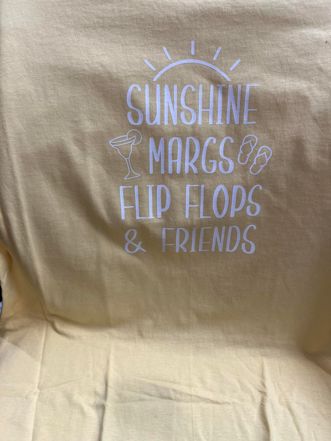 Sunshine Margs Flip Flop Friends Shirt - Size Large