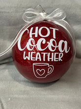 Load image into Gallery viewer, Handmade glitter ornament
